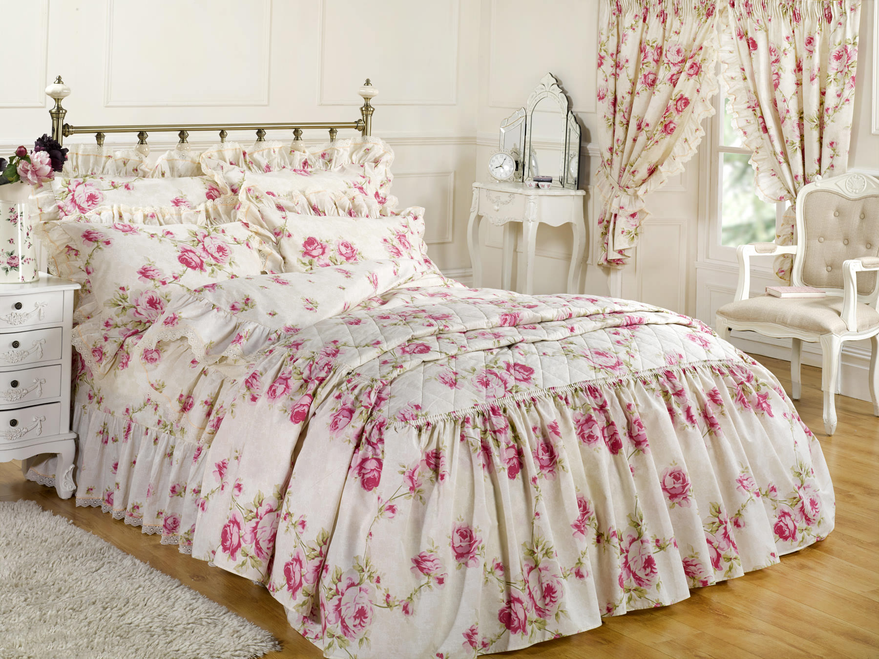 Elizabeth Curtains, Natural – 66 x 72″”