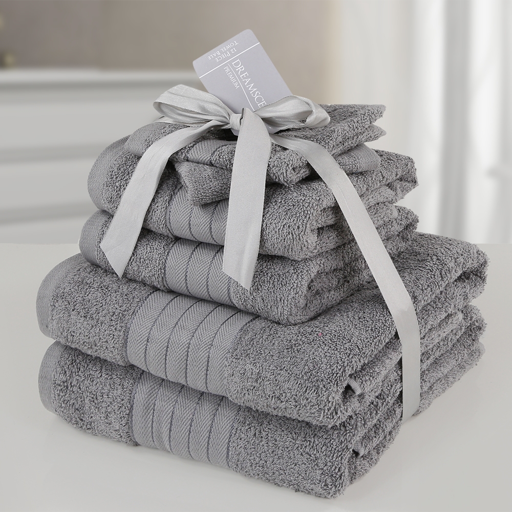 OHS Towel Bale 6 Piece – Grey