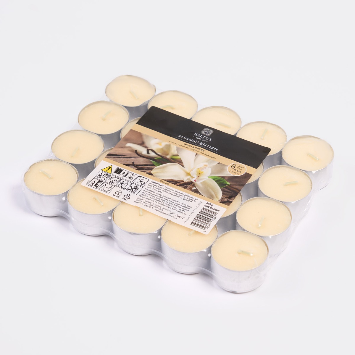 Baltus 20 Pack Vanilla Creme – White