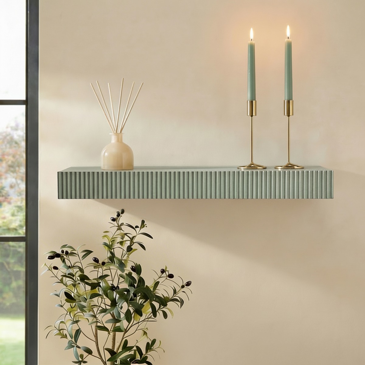 OHS Ribbed Shelf – Sage