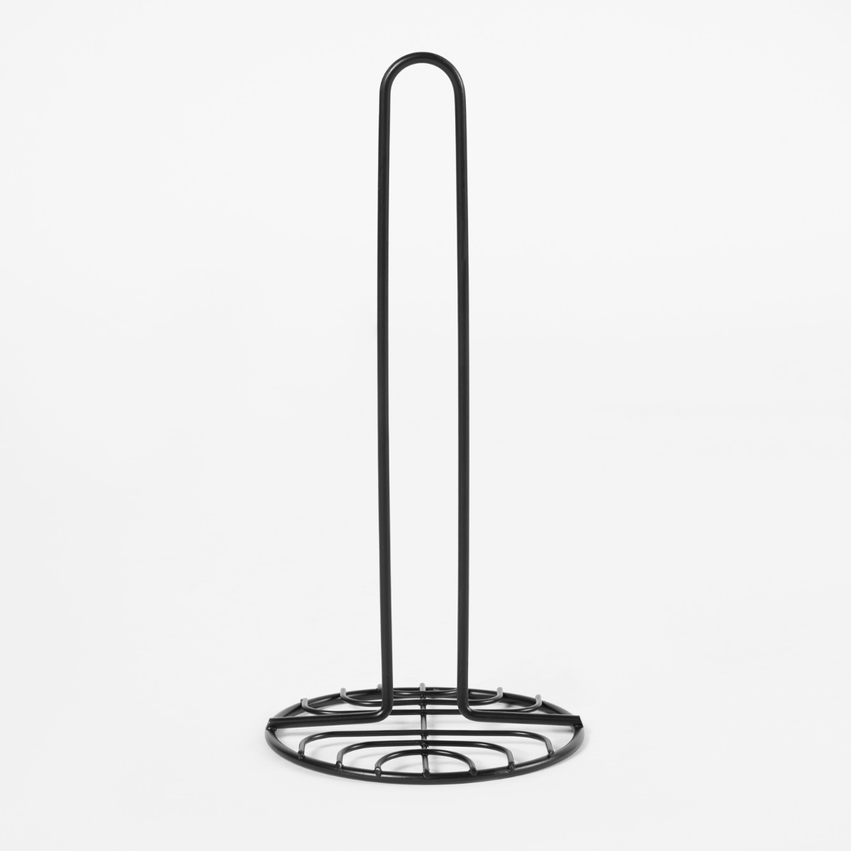 OHS Wire Kitchen Roll Holder – Black