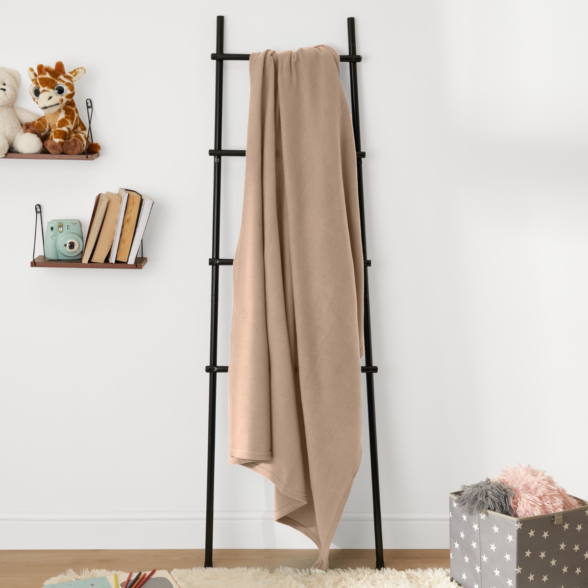 Fleece Blanket 120x150cm – Mink