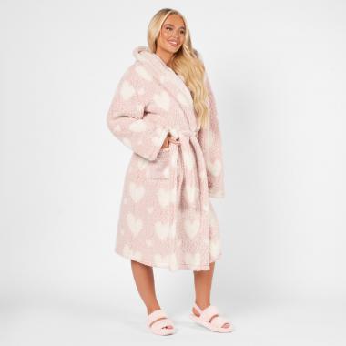Womens Fluffy Dressing Gowns - Warm, Comfy and Snuggly | OHS