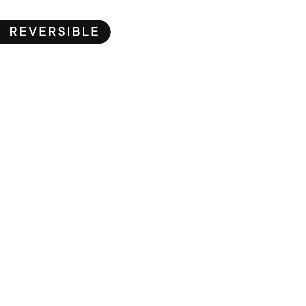 Brentfords Reversible Duvet Cover Set - White Black 