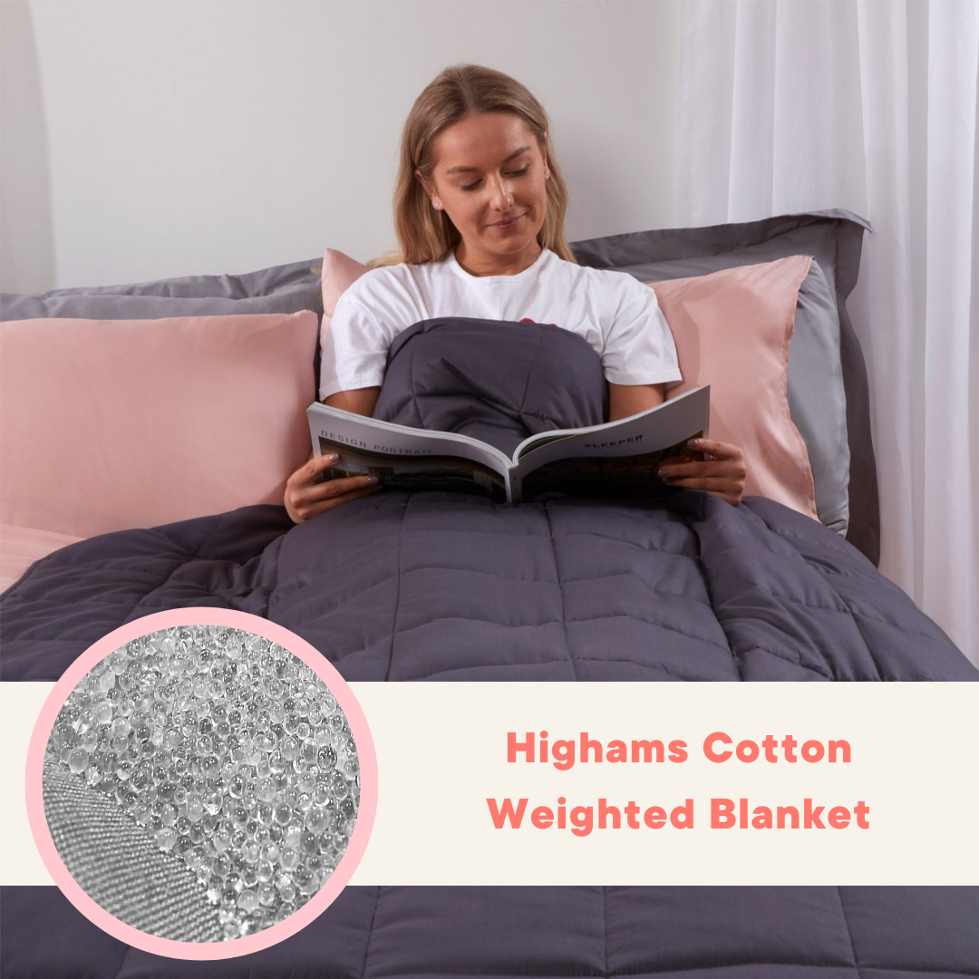 Highams Cotton Weighted Blanket from Online Home Shop