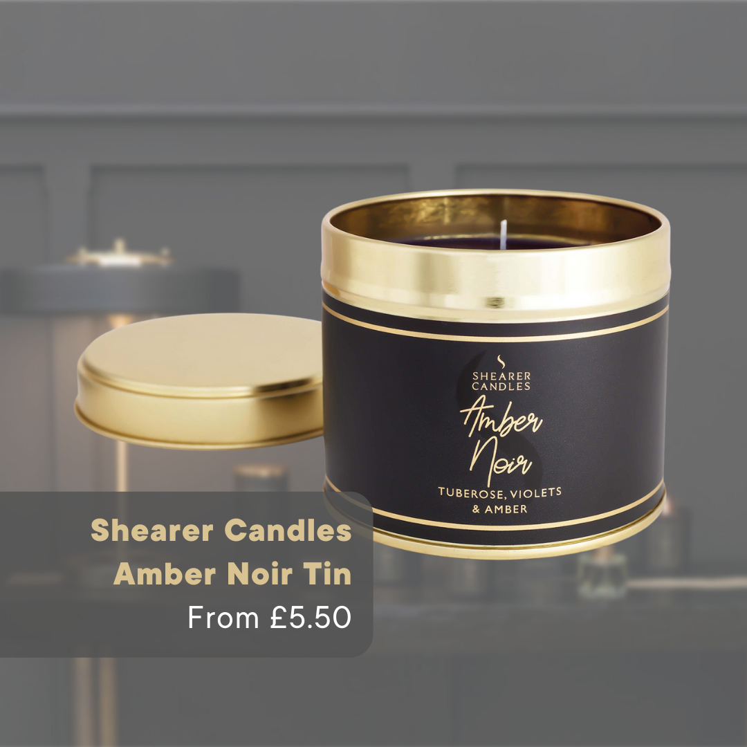 Shearer Candles Amber Noir Small Tin