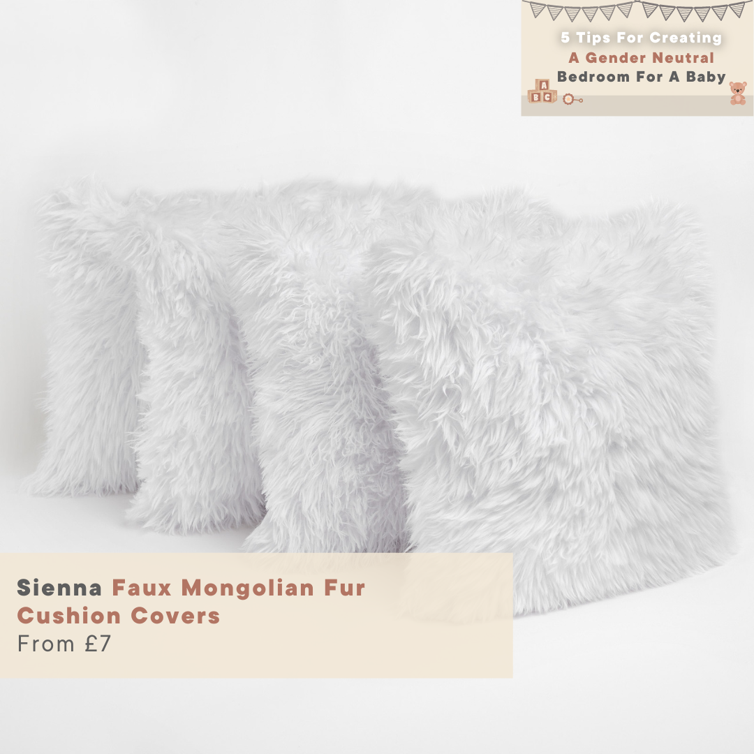 Sienna Faux Mongolian Fur Cushion Covers