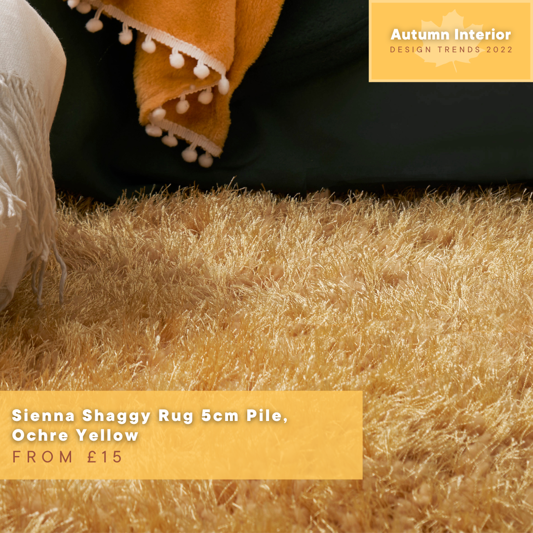 Sienna Shaggy Rug 5cm Pile