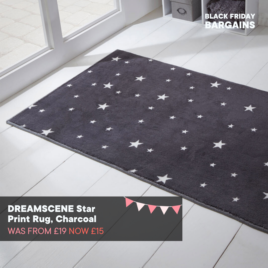 Dreamscene Star Print Rug