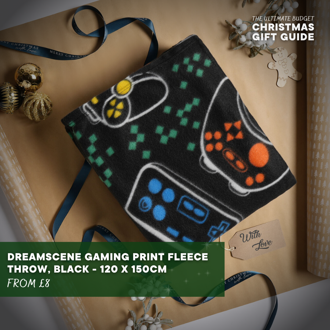 Dreamscene Gaming Print Fleece Throw