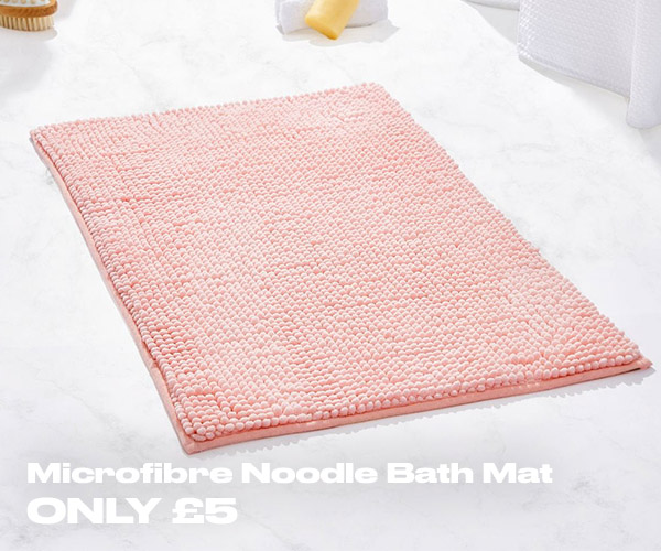Brentfords Microfibre Noodle Bath Mat