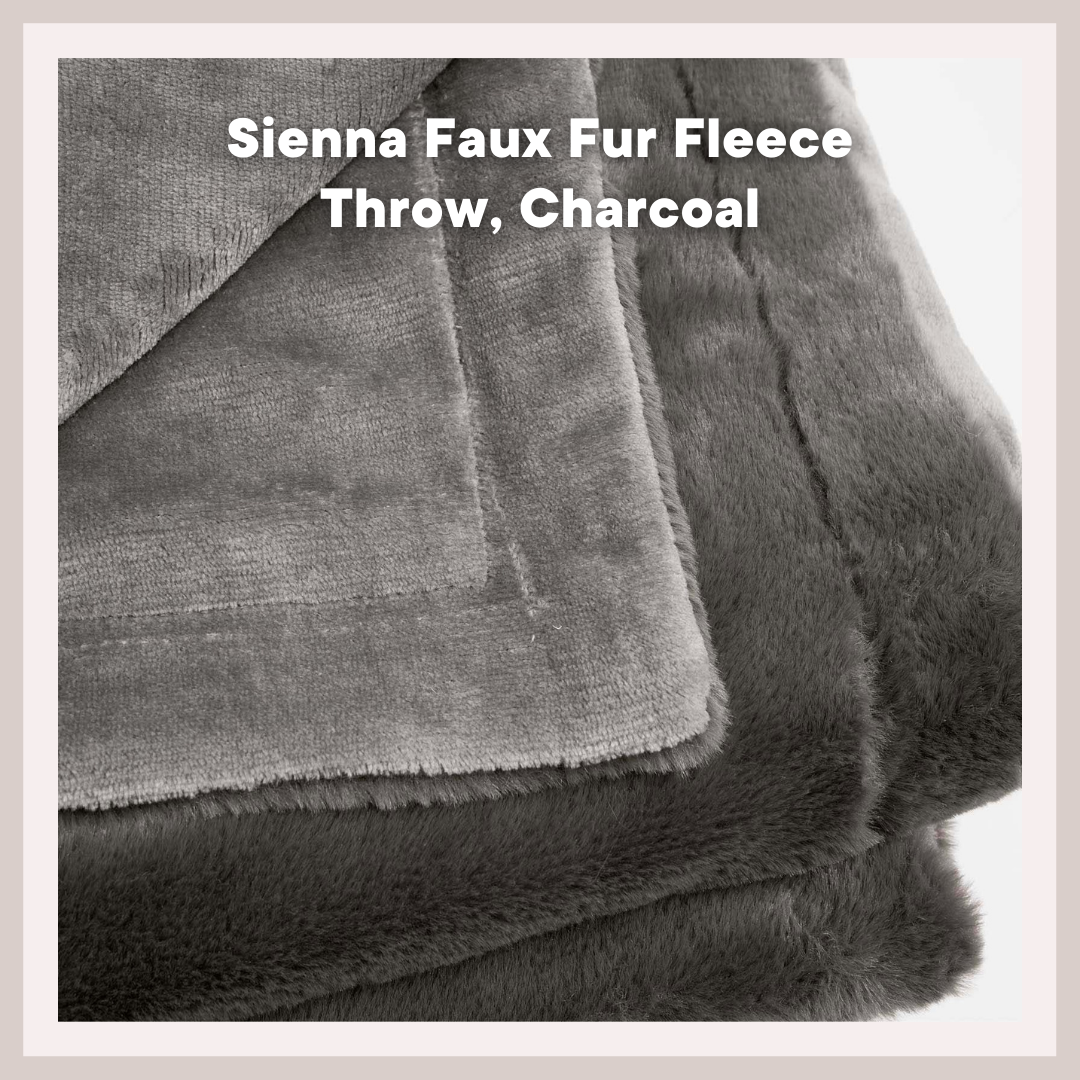 Sienna Faux Fur Fleece Throw